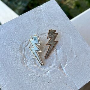 Boutique Lightning Bolt Earrings